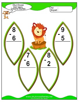 İşlemler yaprak test